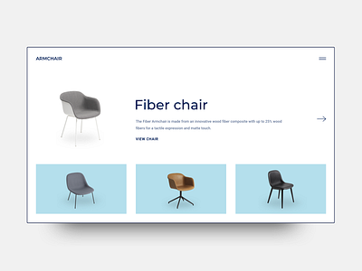 Armchair armchair chair clean clear daily ecommerce grid minimal sketch web