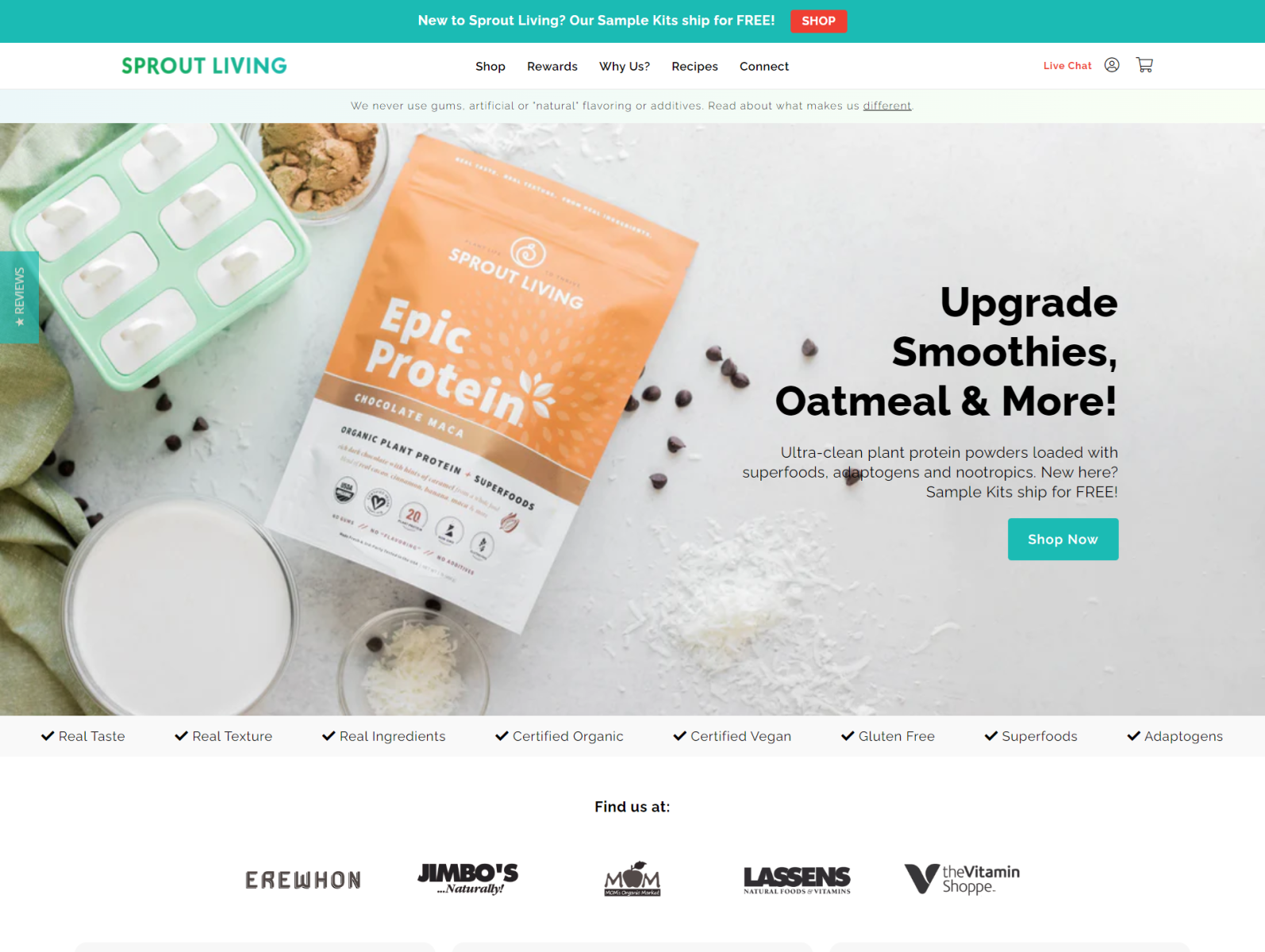 Protein website by Md Raisul Hasib on Dribbble