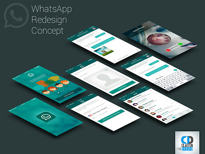 Whatsapp Redesign Concept redesign concept user center design whatsapp