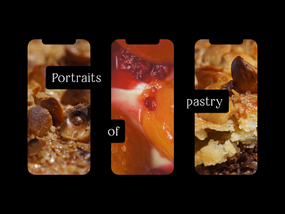 Portraits of pastry 🥐 pastry photography