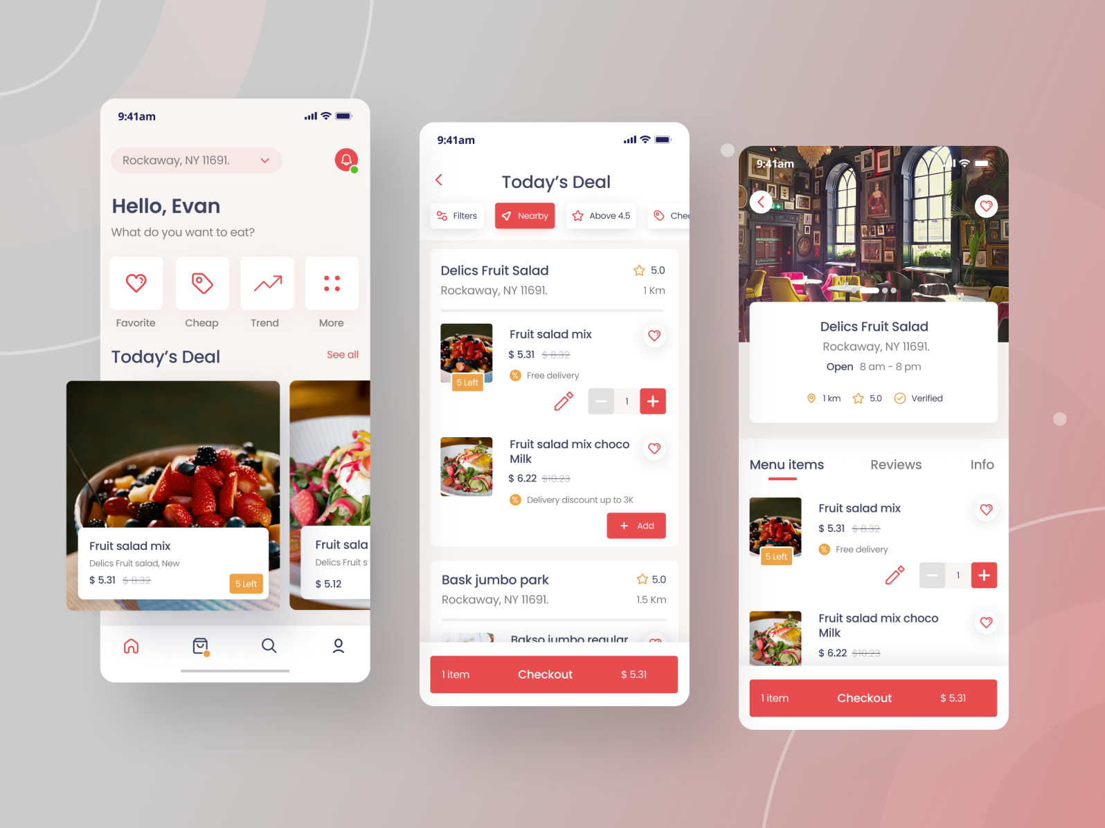 Food Delivery Mobile Application by Techugo on Dribbble