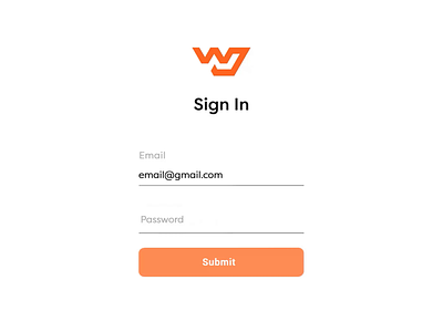 Sign In Page Animation after effects creative fintech food app form form registration login register sign in sign up signup signup design signup page web design