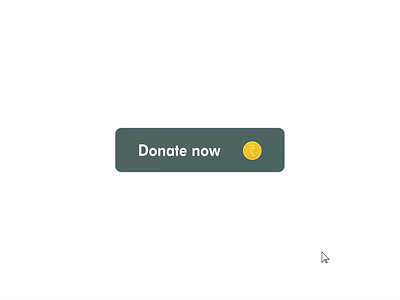 Donate Now Button after effects animation auto animate button button animation gif interaction micro interaction minimal ui web