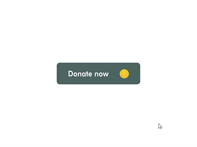 Donate Now Button after effects animation auto animate button button animation gif interaction micro interaction minimal ui web