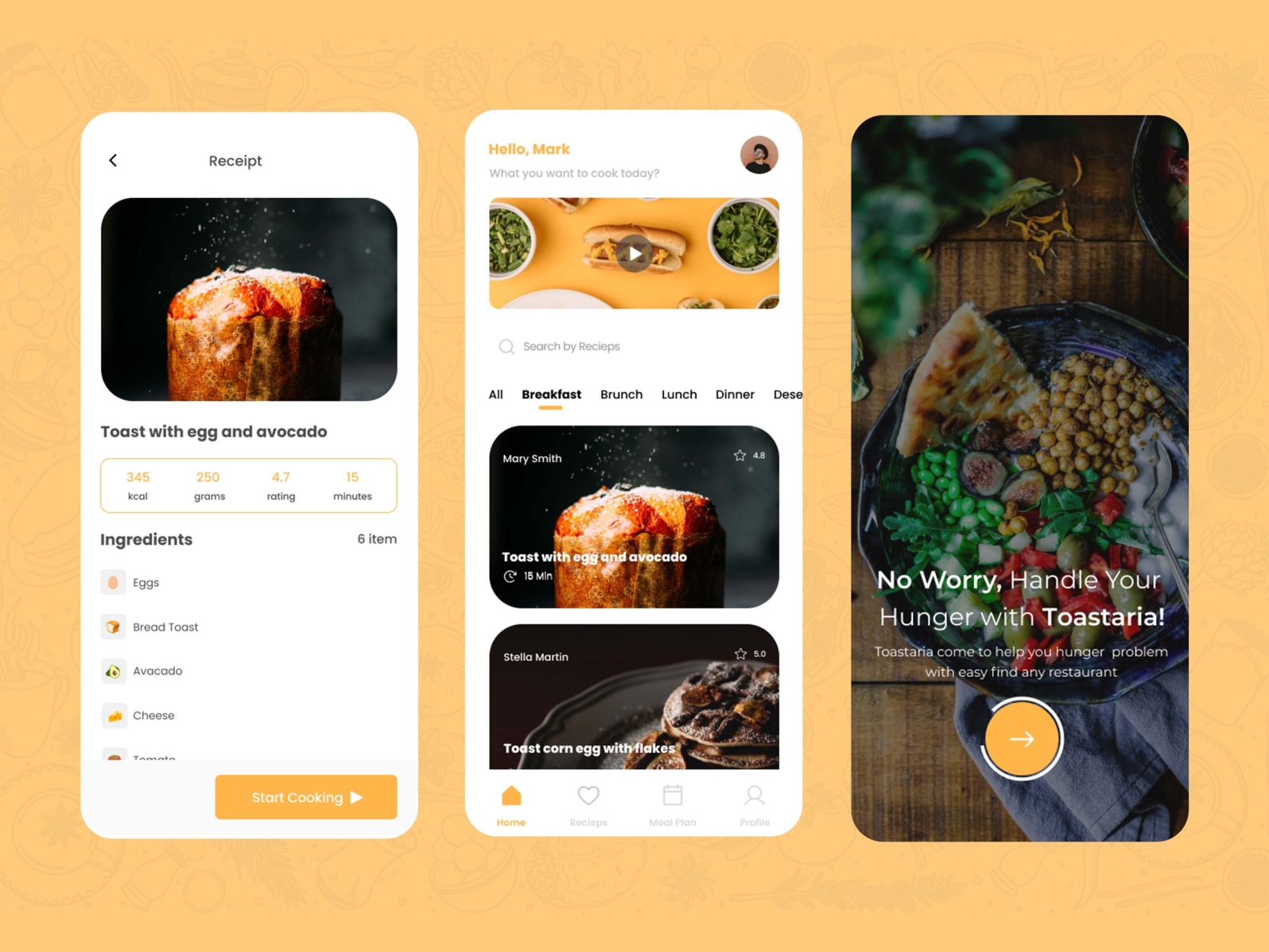 Food Business App by Techugo on Dribbble