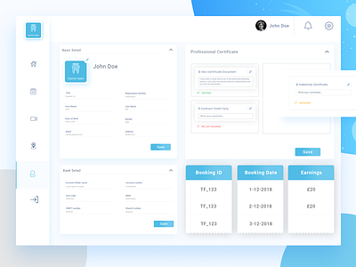 Playing with cards and dashboard ! admin booking cards dashboad interface design panel portal ui ux uxdesign website