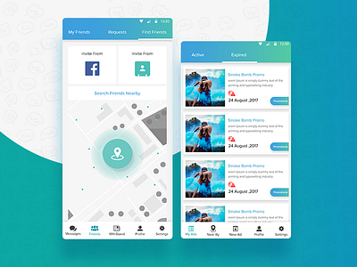 Social Media App Concept application design call calling camera cards chat app chating clean clean ui color conference drawing editing interface design minimal social media ui uidesign ux video call