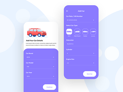 Automobile App Design