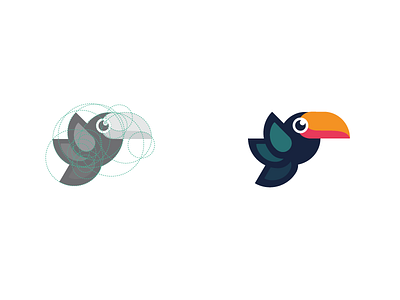 Toekan identity logo mark toucan