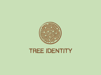 Tree identity concept identity logo tree