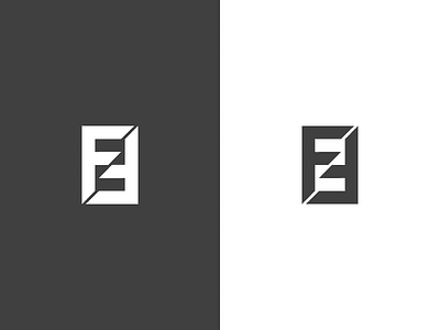 Double F monogram concept design logo mono monogram