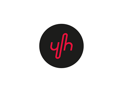 YH identity concept identity logo monogram
