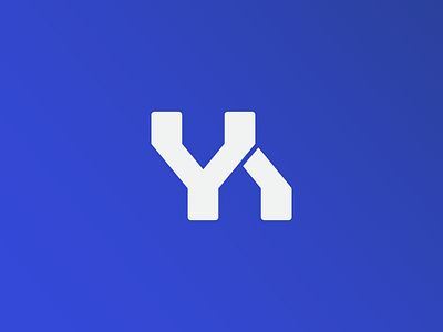 YH monogram branding broker brokerage concept identity logo logomark monogram