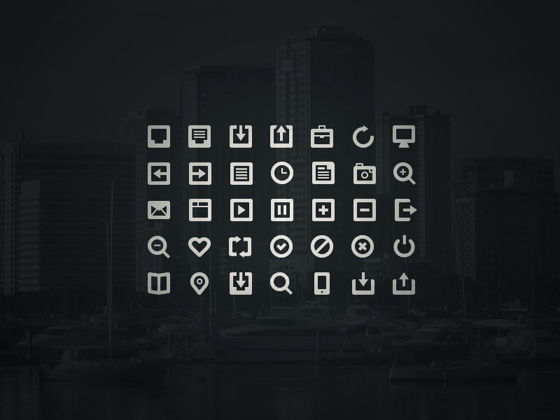 Free Mail Icons + Invite app icon psd ui feed flat profile search dribbble invite giveaway download