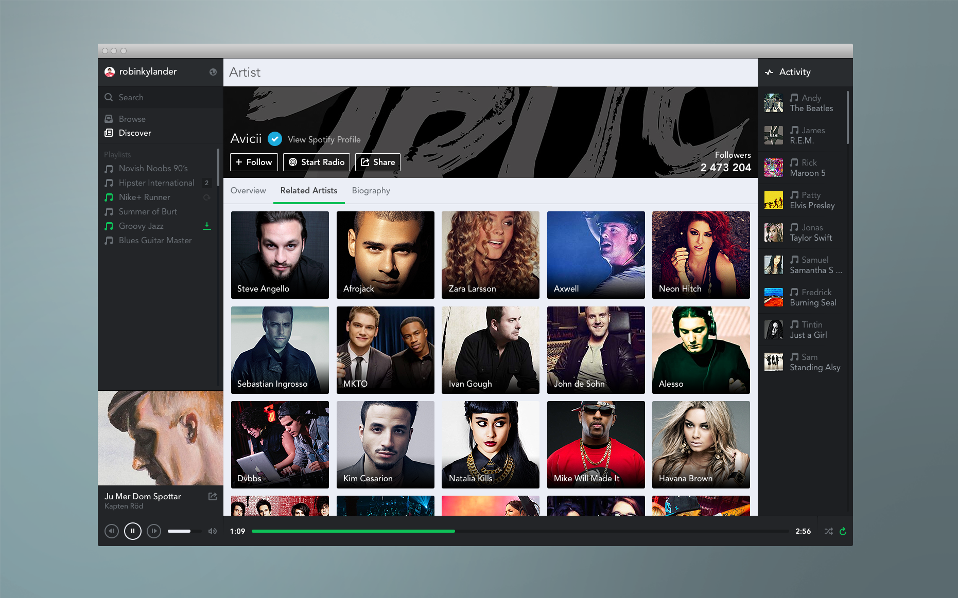 spotify for artists app mac