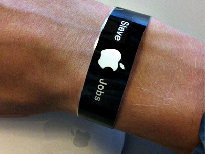 Steve Jobs Memorial Bracelet apple bracelet jobs laminated name steve