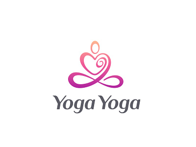 Yoga Logo abstract art beauty body branding design fit fitness health icon illustration logo lotos sign studio template vector wellness woman yoga