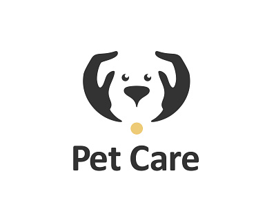 Pet Care Logo abstract animals art branding care cat design dog graphic design hand help icon illustration logo pet shelter sign ui ux vector