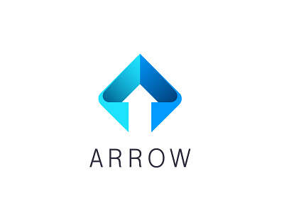Arrow Logo abstract arrow art branding business design developer growth icon illustration logistic logo modern stock success technology ui up ux vector