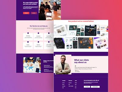 Creative Landing Page