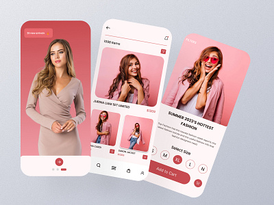 Mobile App for Fashion mobile app for fashion ui ui design