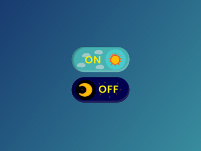 On/Off Switch - Daily UI Challenge #015 dailyui design icon switch ui