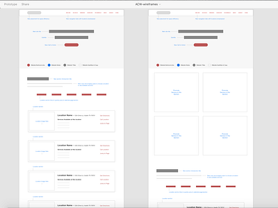 Low Fidelity Wireframing