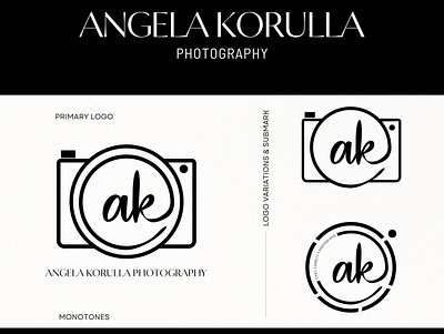Logo Design | Photographer Logo branding design graphic design illustration logo typography