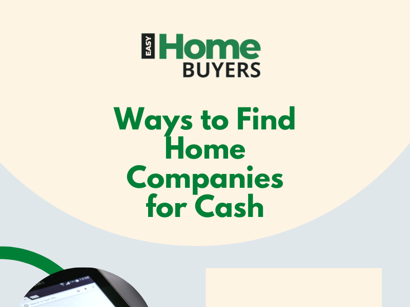 Ways to Find Home Companies for cash by Easy Home Buyers on Dribbble