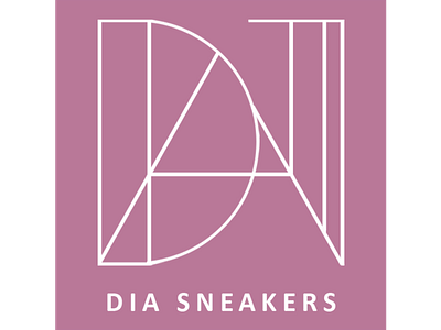Logo DIA Sneakers design graphic design illustration logo