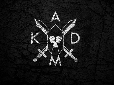 KADM Logo create logo helmet kadm logo knight logo design sword warrior дизайн логотипа лого меч разработка логотипа шлем