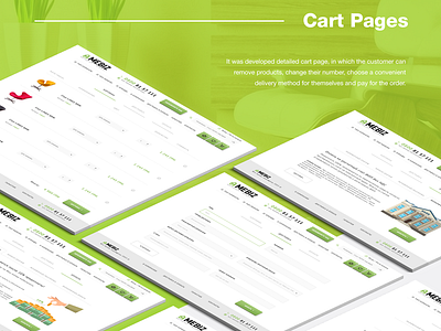 Mebiz - Website (Cart pages)