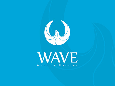 Wave - logo brand branding create logo drawing graphic design logo design logotype sketch w wave