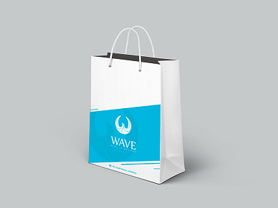 Wave - Package bag brand branding corporate package create logo graphic design identity logo design logotype sketch