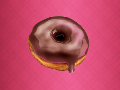 Thank you Jakub! chocolate donut first shot food illustration sweet