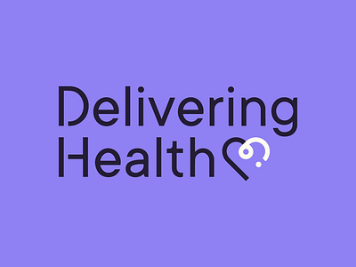 Delivering Health branding delivery app health care web design