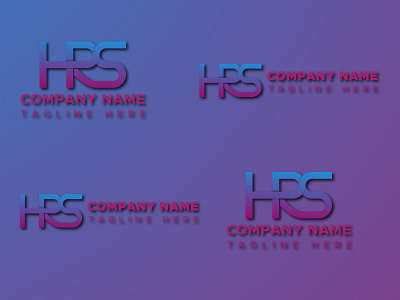 HRS letters logo 3d animation branding design graphic design h letter logo hrs hrs letters logo illustration letters logo motion graphics r logo s logo typography ui ux vector