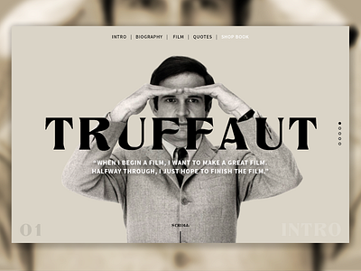 Truffaut Landing Page dailyUI 003