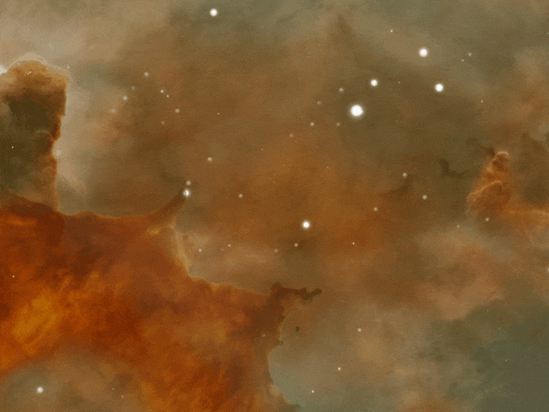 Carina Nebula 2 aftereffects animation design galaxy hazy motion design motion graphic nebula parallax space