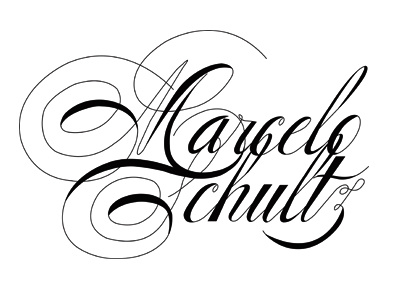 Marcelo Schultz Type custom draw freestile hand lettering type typography