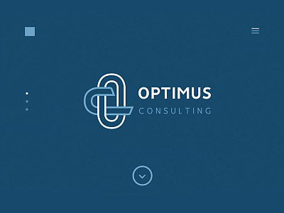 Optimus Consulting custom design logo marketing agency optimus consulting vecor