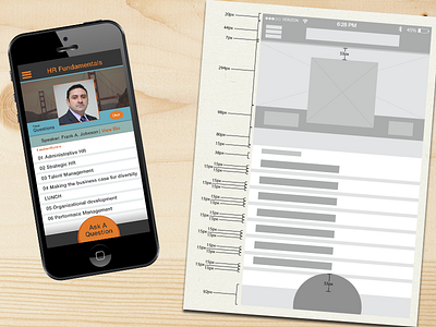 Wireframe With Measurements