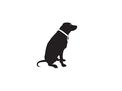 Miles was a good dog brand branding design dog icon illustration logo tonyvoorhees