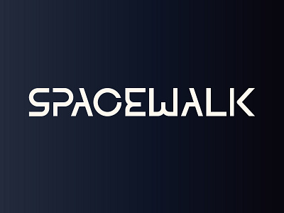 Spacewalk display type typography