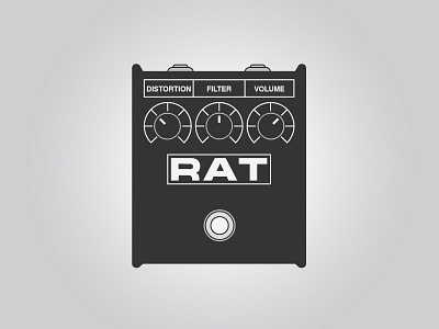 Proco Rat Distortion distortion guitar pedal