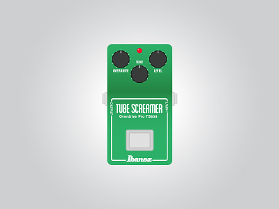 Tube Screamer distortion effects guitar overdrive pedal
