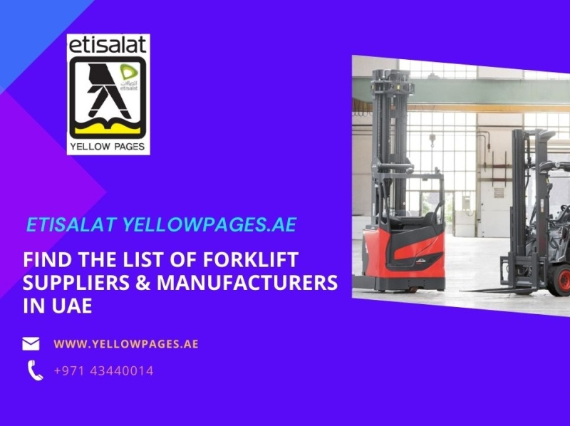 List of Forklift Suppliers & Manufacturers in UAE by piyush on Dribbble