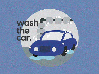 Wash the Car. adobe car car wash design graphic graphic design illustration illustrator vector wash