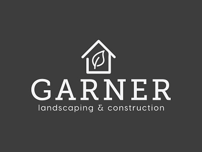 Garner Construction Logo brand brand indentity branding construction graphic design identity design logo logo collection logo design logo designer logo grid