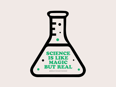 Science Is Like Magic Sticker